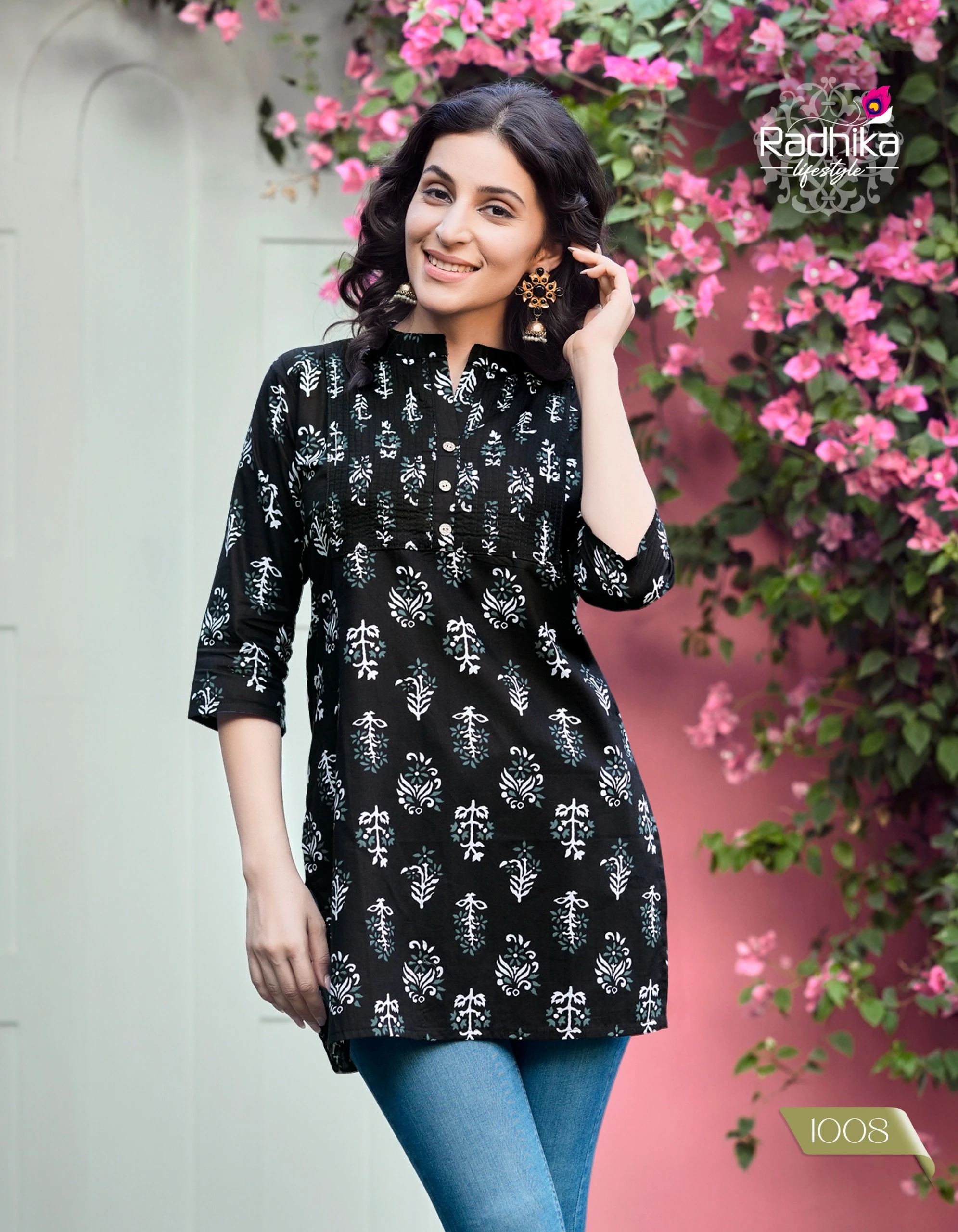 Radhika Lifestyle Summer Shine Vol 1 Pure Heavy Cotton Wholesale Kurtis Catalog — Wholesale Kurtis, MPA wholesale from Surat - Gallery Image 3